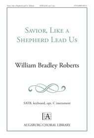 Savior, Like a Shepherd Lead Us SATB choral sheet music cover Thumbnail